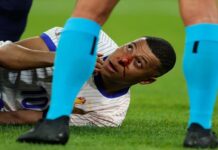 Mbappe’nin burnu kırıldı