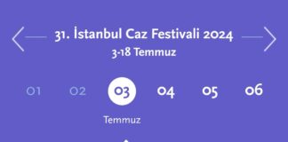 📽️31. İstanbul Caz Festivali, 3 Temmuz’da başlıyor.