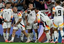 Yağmur ve dolu nedeniyle ara verilen maçta tur bileti Almanya’nın