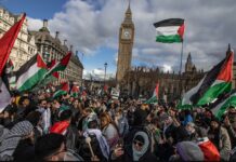 Gazze Birleşik Krallık seçimlerine damga vurdu.