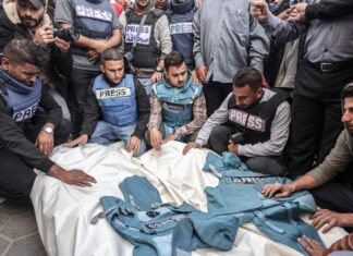 Gazze’de bir günde 5 gazeteci öldürüldü