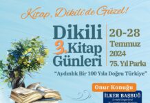 3. Dikili Kitap Günleri 20 Temmuz’da kapılarını açıyor.
