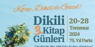 3. Dikili Kitap Günleri 20 Temmuz’da kapılarını açıyor.