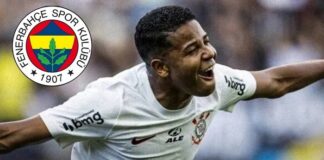 19 yaşındaki Brezilyalı sol kanat Teixeira, Fenere doğru…