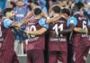 Trabzonspor bir üst turda.