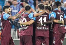 Trabzonspor bir üst turda.