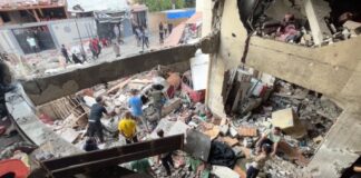 İsrail Gazze’de sığınmacıların barındığı okulu bombaladı. 100’e yakın kişi öldü