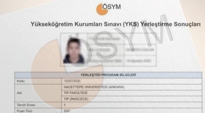 YKS Sonuçları açıklandı