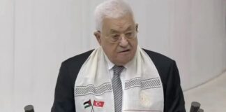 TBMM’de konuşan Mahmud Abbas, Gazze’ye gideceğini açıkladı