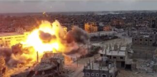 İnsanlık suçu olarak kaydedildi. Su tesislerini de yok ediyorlar