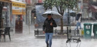 Bu kez Ege…10 Kent için yerel kuvvetli yağış uyarısı…