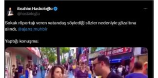 Sokak röportajında Instagram yasağını eleştiren kadın tutuklandı.