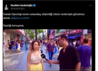 Sokak röportajında Instagram yasağını eleştiren kadın tutuklandı.