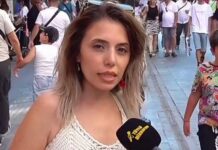 Sokak röportajındaki sözleri nedeniyle tutuklanmıştı. Dilruba tahliye edildi