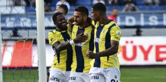 Fenerbahçe 3 puana ilk yarıda ulaştı