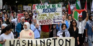 ABD’de yüzlerce kişi, İsrail’in öldürdüğü Ayşenur Ezgi Eygi için toplandı