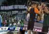 Panathinaikos-Maccabi maçında “Kıbrıs” provokasyonu. Ataman, sahaya girdi, oyundan atıldı