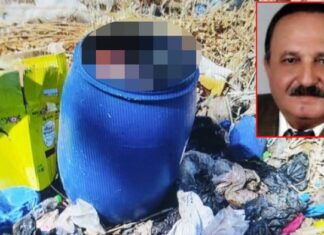 Profesörün ölüsü, elleri ve ayakları bağlı fıçı içerisinde bulundu