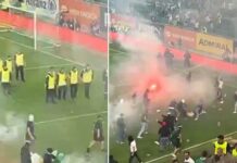 📽️Viyana derbisinde şiddet tavan yaptı! Altısı polis, dokuz yaralı