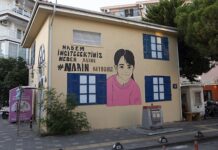 Elektrik trafosuna Narin’in resmini yaptı, ‘Madem incitecektiniz neden adını Narin koydunuz’ notunu düştü