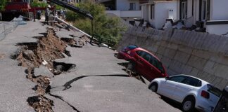 Deprem değil sel felaketi!