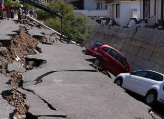 Deprem değil sel felaketi!