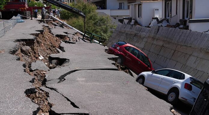 Deprem değil sel felaketi!
