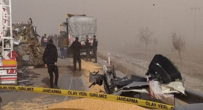 konya kum fırtınası