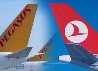 THY ve Pegasus’un bugünkü Beyrut seferleri iptal oldu