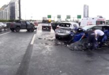 TEM’de zincirleme kaza; 2 ölü, 1’i ağır 5 yaralı