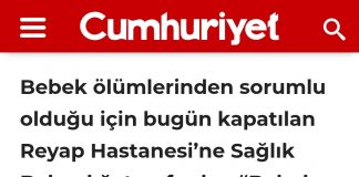 Bebekleri Öldüren Hastanelerden Birine ‘Bebek Dostu’ Unvanı Verilmiş!