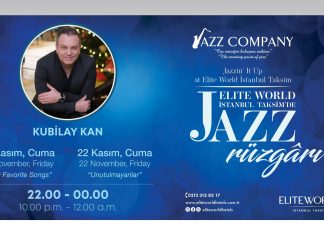 Caz müzisyeni Kubilay Kan, ‘Kış Konserleri’ kapsamında bu gece (8 Kasım) konser verecek.