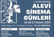 Türkiye’de ilk kez düzenlenecek Alevi Sinema Günleri, 15 Kasım’da başlıyor