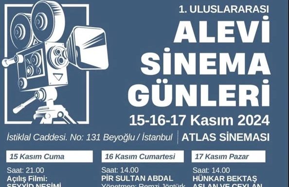 Türkiye’de ilk kez düzenlenecek Alevi Sinema Günleri, 15 Kasım’da başlıyor