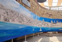 Dünyanın en büyük yağlıboya eseri özelliği taşıyan Alev Özas’ın “Dev İstanbul” çalışması Kadıköy’de sergileniyor