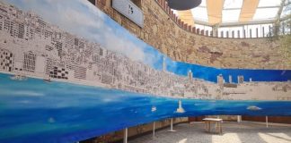 Dünyanın en büyük yağlıboya eseri özelliği taşıyan Alev Özas’ın “Dev İstanbul” çalışması Kadıköy’de sergileniyor