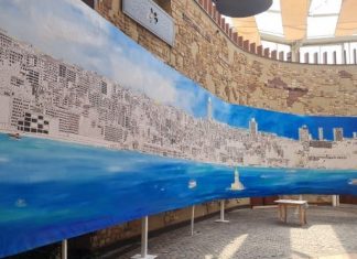 Dünyanın en büyük yağlıboya eseri özelliği taşıyan Alev Özas’ın “Dev İstanbul” çalışması Kadıköy’de sergileniyor