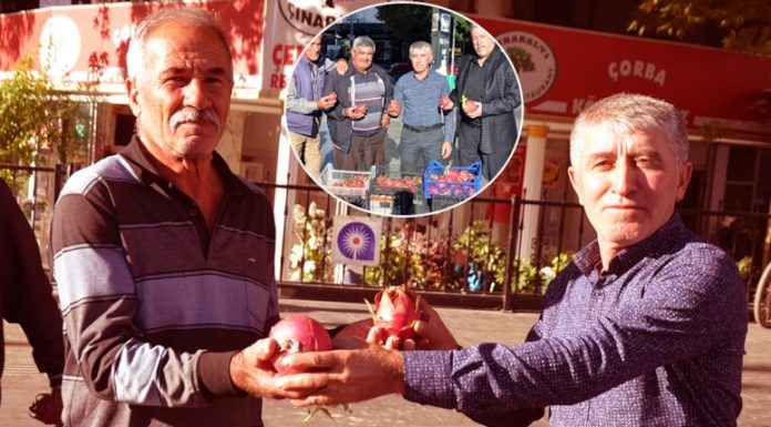 Yurdum insanı. Trump başkan seçilince pahalı meyveden 2 bin tane dağıttı