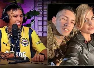 📽️Wanda Nara ile ilişkisi olan ünlü rapçi L-GanteL-Gante, Türkiye’de konser vereceğini yayına Fenerbahçe formasıyla çıkıp duyurdu