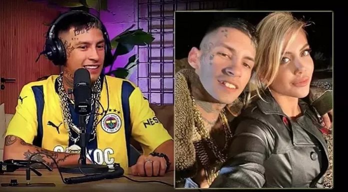 📽️Wanda Nara ile ilişkisi olan ünlü rapçi L-GanteL-Gante, Türkiye’de konser vereceğini yayına Fenerbahçe formasıyla çıkıp duyurdu