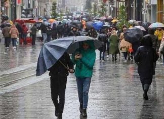 Hafta sonu Türkiye’nin genelinde gök gürültülü sağanak yağış hakim olacak.
