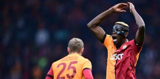 5 gollü maçta 3 puan Galatasaray’ın