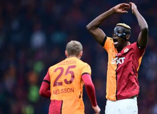 5 gollü maçta 3 puan Galatasaray’ın