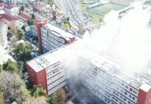 İstanbul Eğitim ve Araştırma Hastanesi’nde çıkan yangın kontrol altına alındı.