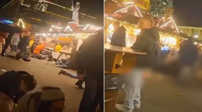 📽️Almanya’da Noel pazarına saldır; 2 ölü, çok sayıda yaralı var!