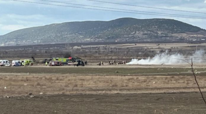 Isparta’da askeri helikopter düştü: 5 personel şehit oldu