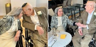 Gelin 102, damat 100 yaşında. Huzurevindeki aşk, Guinness Rekorlar Kitabı’na girdi