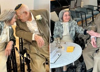 Gelin 102, damat 100 yaşında. Huzurevindeki aşk, Guinness Rekorlar Kitabı’na girdi