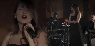 Protesto için başörtüsüz konser veren İranlı şarkıcı Parastoo Ahmedi tutuklandı!