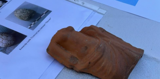 Düzce’de Roma dönemine ait tiyatro bileti bulundu